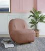 ACME Yedaid Accent Chair w/Swivel in Pink Teddy Sherpa AC00232