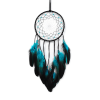 1pc Feather Dream Catcher For Bedroom; Patterned Decor Hollow Boho Wall Hanging; Handmade Dreamcatcher; Home Decor