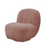 ACME Yedaid Accent Chair w/Swivel in Pink Teddy Sherpa AC00232