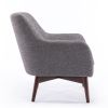 Parkton Accent Chair in Performance Fabric - Ashen Grey