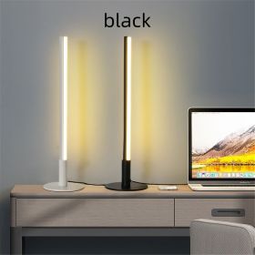 Simple Retro Home Decorative Atmosphere Lamp (Option: Black-Monochromatic warm light-US)