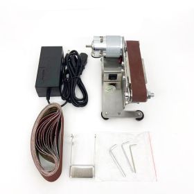 Mini Electric DIY And Polishing Machine Fixed Angle Knife Grinder (Option: Silver-US)