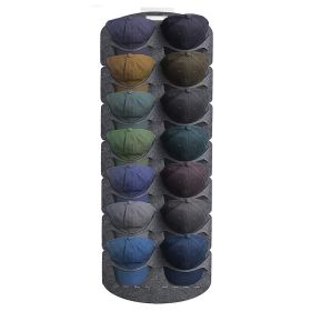 Hanging Hat Organizers For Baseball Cap Felt Storage Holders For Bedroom Closet Space Saving Wall Door Felt Storage Rack (Color: B)