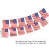 20pcs/30pcs American Flag; American Flag Decor; banner Flags; Independence Day Banner American Flag; Flag banner; Suitable For Patriotic Events; Sport