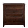 Solid Wood spray-painted drawer dresser bar,buffet tableware cabinet lockers buffet server console table lockers, retro round handle, applicable to th